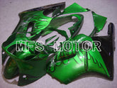 Kawasaki NINJA ZX12R 2000-2001 Injection ABS Fairing - Flame - Black Green - MFS6036